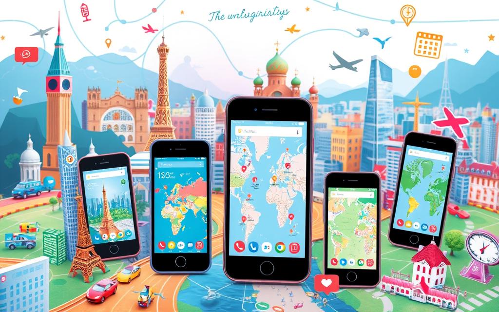 aplicativos de viagem