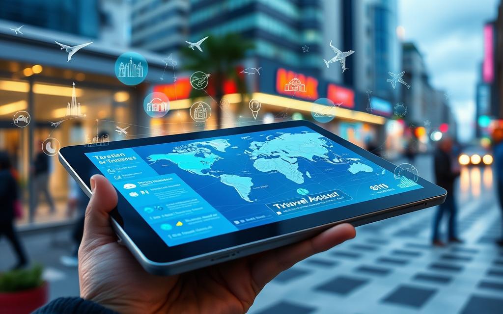 assistentes virtuais de viagem